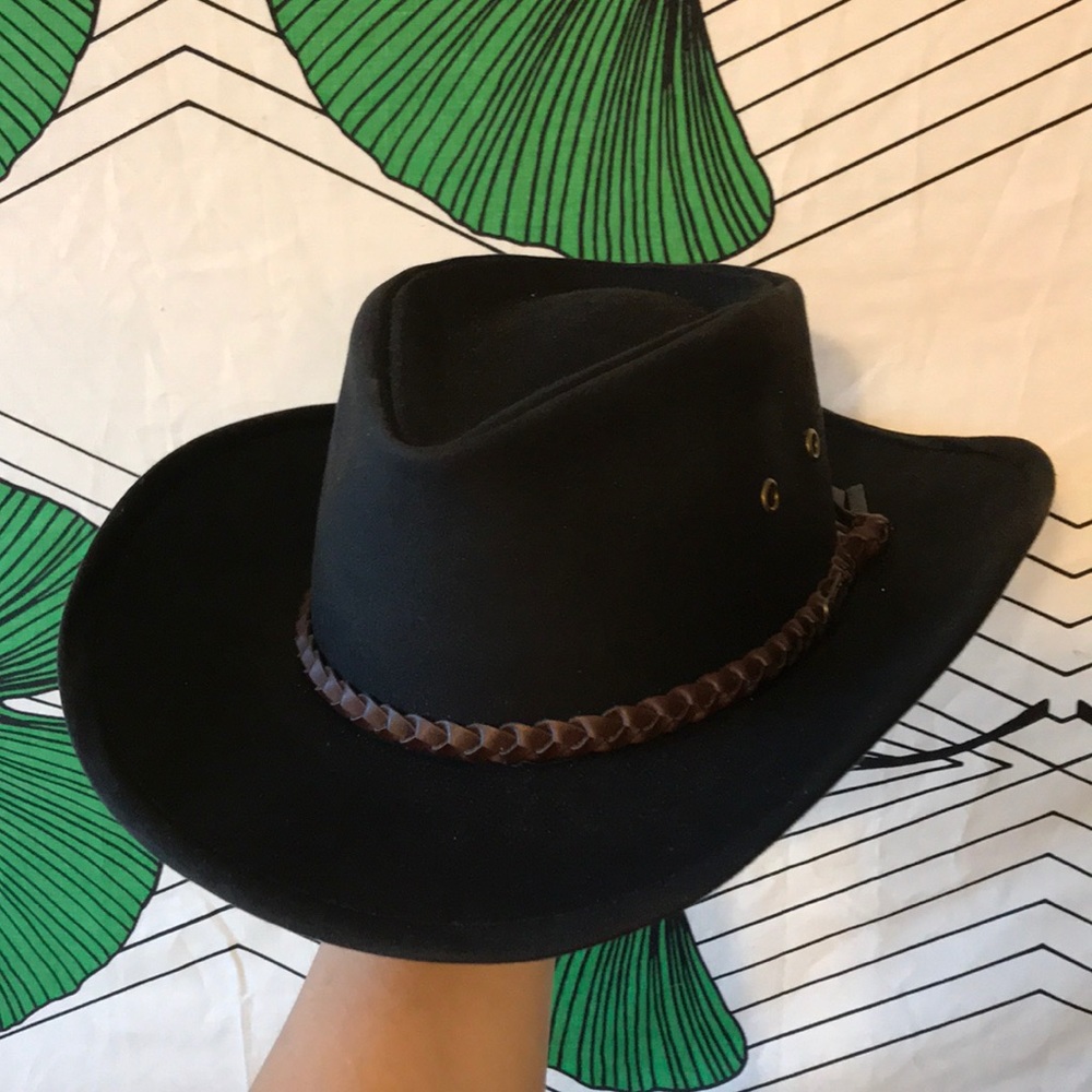 Outback oilskin Grizzly hat
